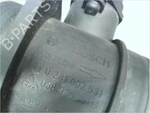 Used Mass air flow sensor VW POLO IV (9N_, 9A_) 1.4 TDI (80 hp) 14978327