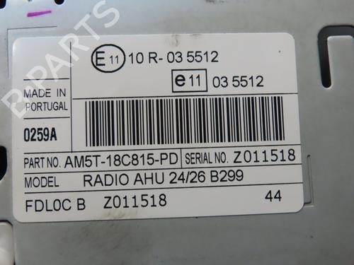 Bilradio FORD FIESTA VI (CB1, CCN) 1.6 TDCi (95 hp) 23395817