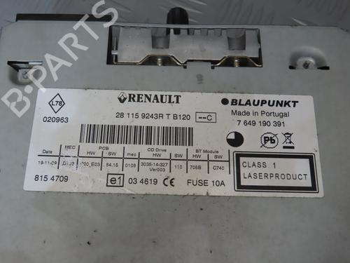 Radio RENAULT MEGANE III Hatchback (BZ0/1_, B3_) 1.9 dCi (BZ0N, BZ0J) | BP18316120E6 