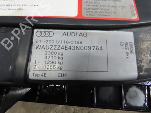 Front slam panel AUDI A8 D3 (4E2, 4E8) 4.2 quattro | BP17730465C72 - Image 5