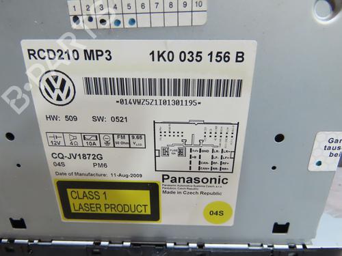 Używane Radio Radio VW GOLF VI (5K1) 1.4 TSI (160 hp) 35970970 35970970