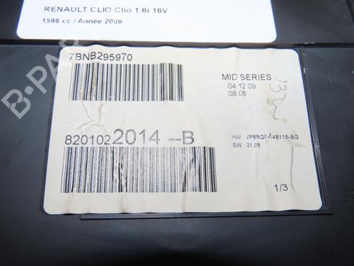 Used Instrument cluster RENAULT CLIO III (BR0/1, CR0/1) 1.6 16V GT (BR10, CR10) (128 hp) 25299418