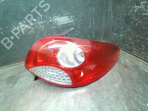 Used Right taillight PEUGEOT 206+ (2L_, 2M_) 1.4 i (73 hp) 10768757