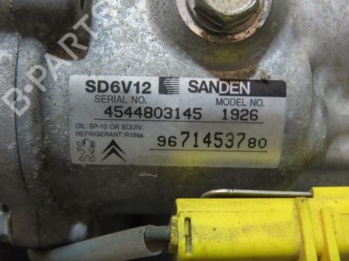 Used AC compressor PEUGEOT 206+ (2L_, 2M_) 1.4 HDi eco 70 (68 hp) 23646880