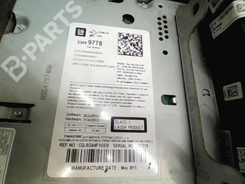Radio OPEL ASTRA J (P10) 1.6 CDTi (68) | BP10762735E6 