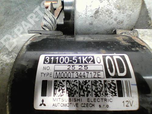 Starter OPEL AGILA (B) (H08) 1.0 (F68) | BP10758658M8 