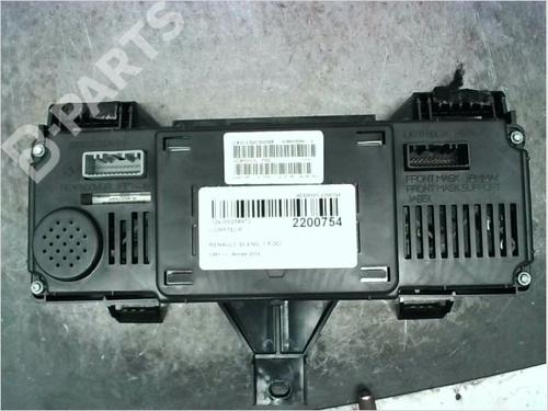 Instrument cluster RENAULT SCÉNIC III (JZ0/1_) 1.5 dCi (JZ02, JZ0R) | BP12128596C47