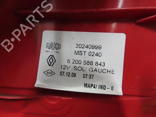 Left taillight RENAULT CLIO III Grandtour (KR0/1_) 1.6 16V (KR0B) | BP16832871C34 