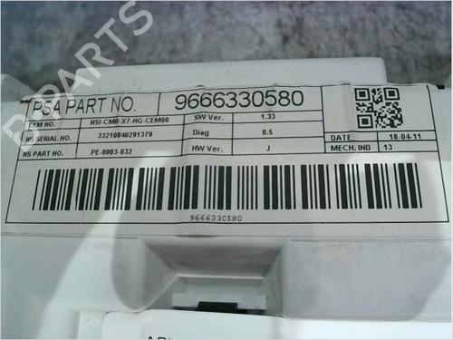 Used Instrument cluster CITROËN C5 III Break (RW_) 2.2 HDi 200 (204 hp) 15503959