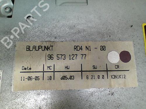 Used Radio CITROËN C5 II (RC_) 1.6 HDi (RC8HZB) (109 hp) 10762779