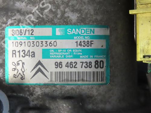 Used AC compressor PEUGEOT 206 SW (2E/K) 1.6 16V (109 hp) 23112235