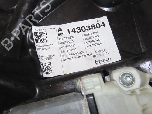 Used Front right window mechanism MERCEDES-BENZ A-CLASS (W177) A 200 d (177.012) (150 hp) 27470902