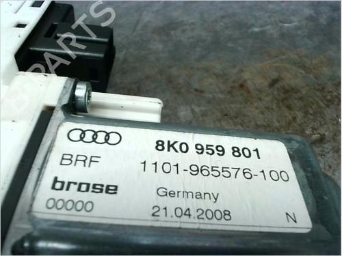 Used Front left window mechanism AUDI A4 B8 Avant (8K5) 2.0 TDI (143 hp) 11958915