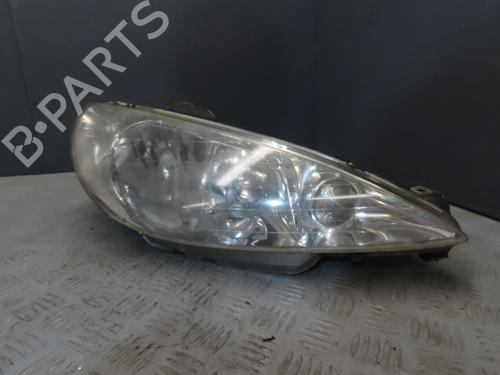 Used Right headlight PEUGEOT 206 CC (2D) [2000-2008]  19141603