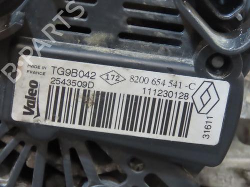 Generator RENAULT CLIO III (BR0/1, CR0/1) 1.2 16V (BR02, BR0J, BR11, CR02, CR0J, CR11) (75 hp) 29551147