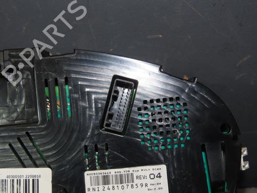 Instrument cluster RENAULT MEGANE III Hatchback (BZ0/1_, B3_) 1.5 dCi (BZ09, BZ0D, BZ1W, BZ29, BZ14) | BP11188315C47 