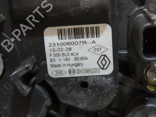 Generator RENAULT CLIO IV (BH_) 0.9 TCe 90 (BHNF, BHMA, BHMH, BHJK, BHJR) (90 hp) 31819397
