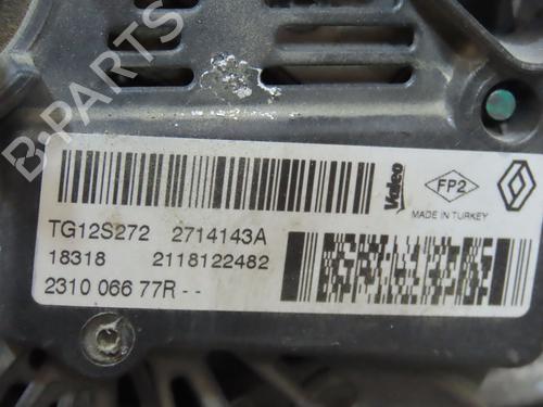 Used Alternator RENAULT CLIO IV (BH_) 0.9 TCe 75 (BHNP) (76 hp) 30691804