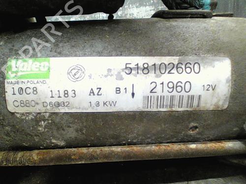Starter FIAT PUNTO (188_) 1.3 JTD 16V | BP10758581M8