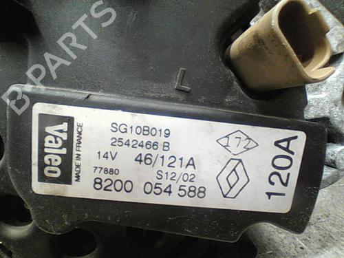 Alternator RENAULT SCÉNIC I MPV (JA0/1_, FA0_) 1.9 dCi (JA05, JA1F) | BP23111948M7 