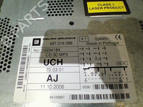 Used Radio Radio 36492871 36492871