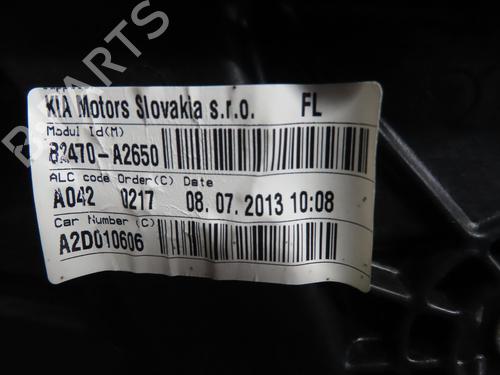 Front left window mechanism KIA PRO CEE'D (JD) 1.6 CRDi 128 | BP17037256C22 