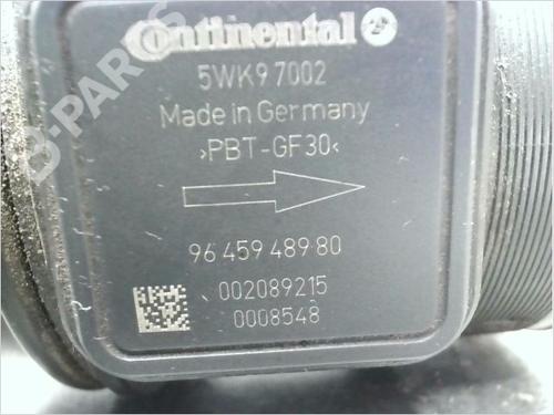 Mass air flow sensor CITROËN C5 III (RD_) 2.0 HDi (RDRHD8, RDRHDJ, RDRHR8, RDRHRJ) | BP11230375M95 