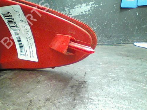 Used Left taillight PEUGEOT 206+ (2L_, 2M_) 1.1 (60 hp) 10769034