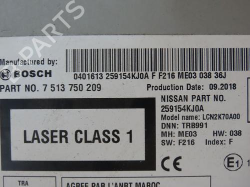Radio NISSAN NAVARA NP300 Pickup (D23, D23T) 2.3 dCi 4x4 (D231) | BP23114041E6 