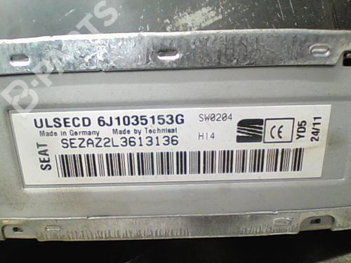 Radio SEAT IBIZA IV (6J5, 6P1) 1.6 TDI | BP10762752E6 