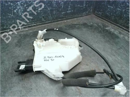 Front right lock PEUGEOT 3008 MPV (0U_) 1.6 HDi (109 hp) 13014031