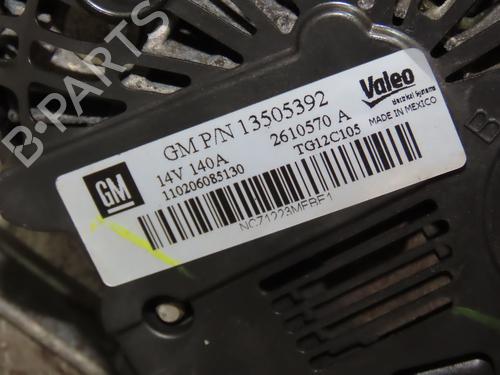 Used Alternator Alternator OPEL CORSA D (S07) 1.3 CDTI (L08, L68) (75 hp) 40205471 40205471