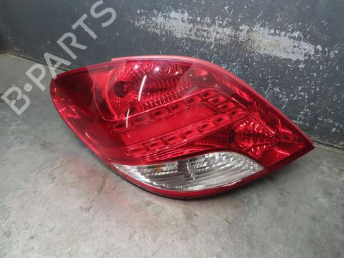 Left taillight PEUGEOT 207 (WA_, WC_) 1.6 HDi | BP17175417C34
