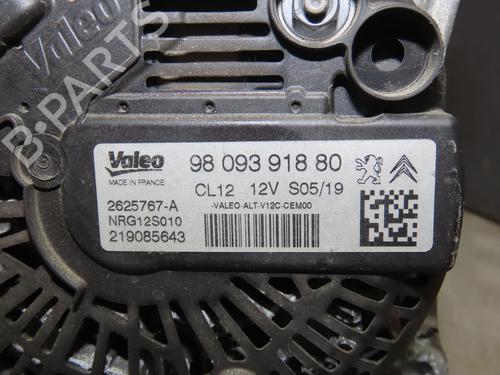 Generator PEUGEOT 208 I (CA_, CC_) 1.2 PureTech 82 (82 hp) 30630724