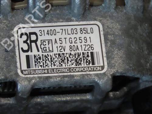 Used Alternator SUZUKI SWIFT IV (FZ, NZ) 1.2 4x4 (AZH412, ZD72S) (94 hp) 21671884
