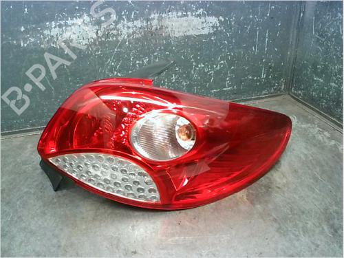 Used Right taillight PEUGEOT 206+ (2L_, 2M_) 1.4 HDi eco 70 (68 hp) 12846504
