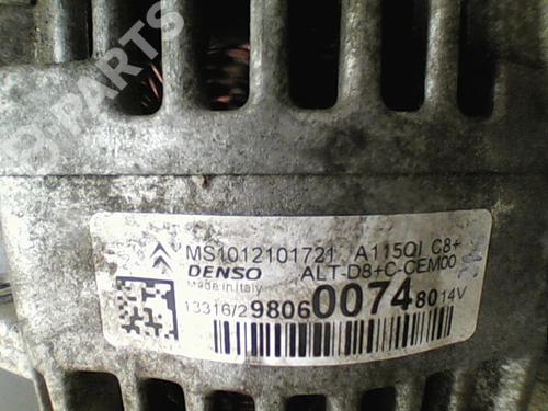 Alternator PEUGEOT 208 I (CA_, CC_) 1.0 VTi | BP10759177M7 