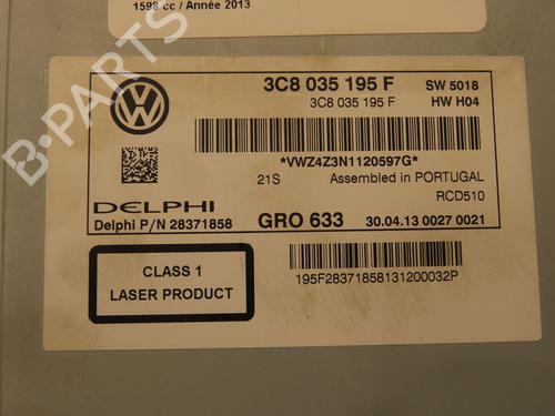 Radio VW POLO V (6R1, 6C1) 1.6 TDI | BP17371333E6 
