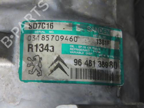 Compresseur AC PEUGEOT 407 (6D_) 2.0 HDi 135 (6DRHRH, 6DRHRE, 6DRHRG, 6DRHRJ) (136 hp) 23112222