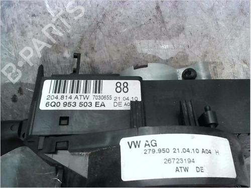 Used Steering column stalk VW POLO V (6R1, 6C1) 1.6 TDI (75 hp) 15576968