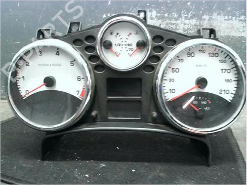 Used Instrument cluster PEUGEOT 207 CC (WD_) 1.6 16V (120 hp) 23114009