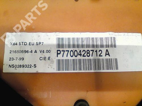 Instrument cluster RENAULT MEGANE I Coach (DA0/1_) 1.9 dTi (DA0N) | BP10762626C47 