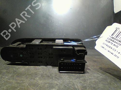 Used Left front window switch Left front window switch CITROËN C3 I (FC_, FN_) [2002-2013] 10766108 10766108