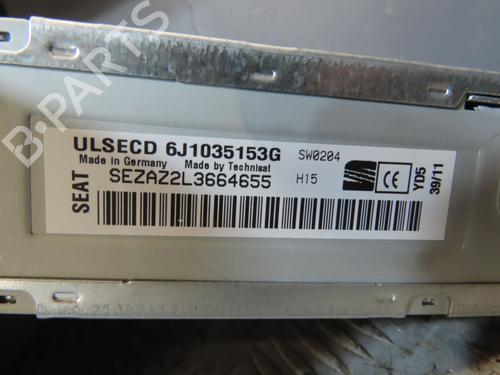 Radio SEAT IBIZA IV (6J5, 6P1) 1.2 TDI | BP19747668E6 