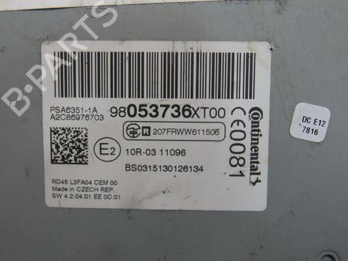 Used Radio CITROËN C3 Picasso (SH_) 1.4 VTi 95 (SH8FSC, SH8FP0, SH8FP6) (95 hp) 29551155