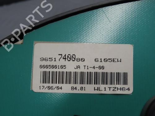 Used Instrument cluster PEUGEOT EXPERT (224_) [1995-2006]  18124093