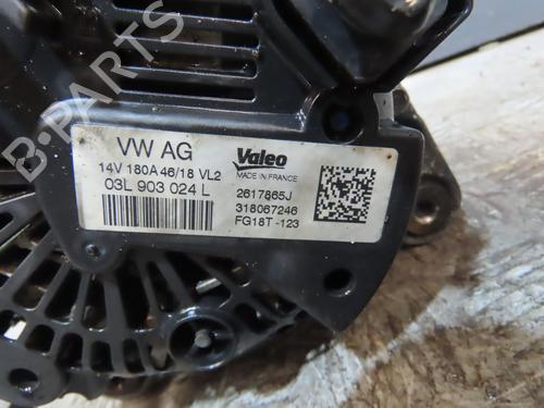 Generator VW CRAFTER Van (SY_, SX_) 2.0 TDI FWD (SYB, SYC, SYD) (140 hp) 29963418