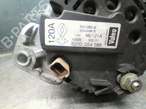 Alternator RENAULT SCÉNIC I MPV (JA0/1_, FA0_) 1.9 dCi (JA05, JA1F) | BP10758968M7