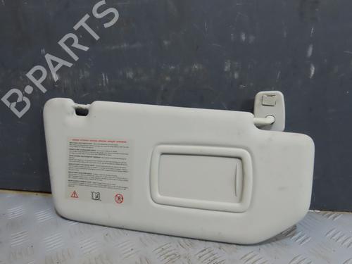 Used Right sun visor RENAULT SCÉNIC III (JZ0/1_) 1.5 dCi (110 hp) 29150867