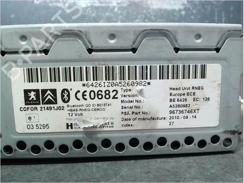 Used Radio PEUGEOT 207 (WA_, WC_) 1.6 HDi (92 hp) 15492169